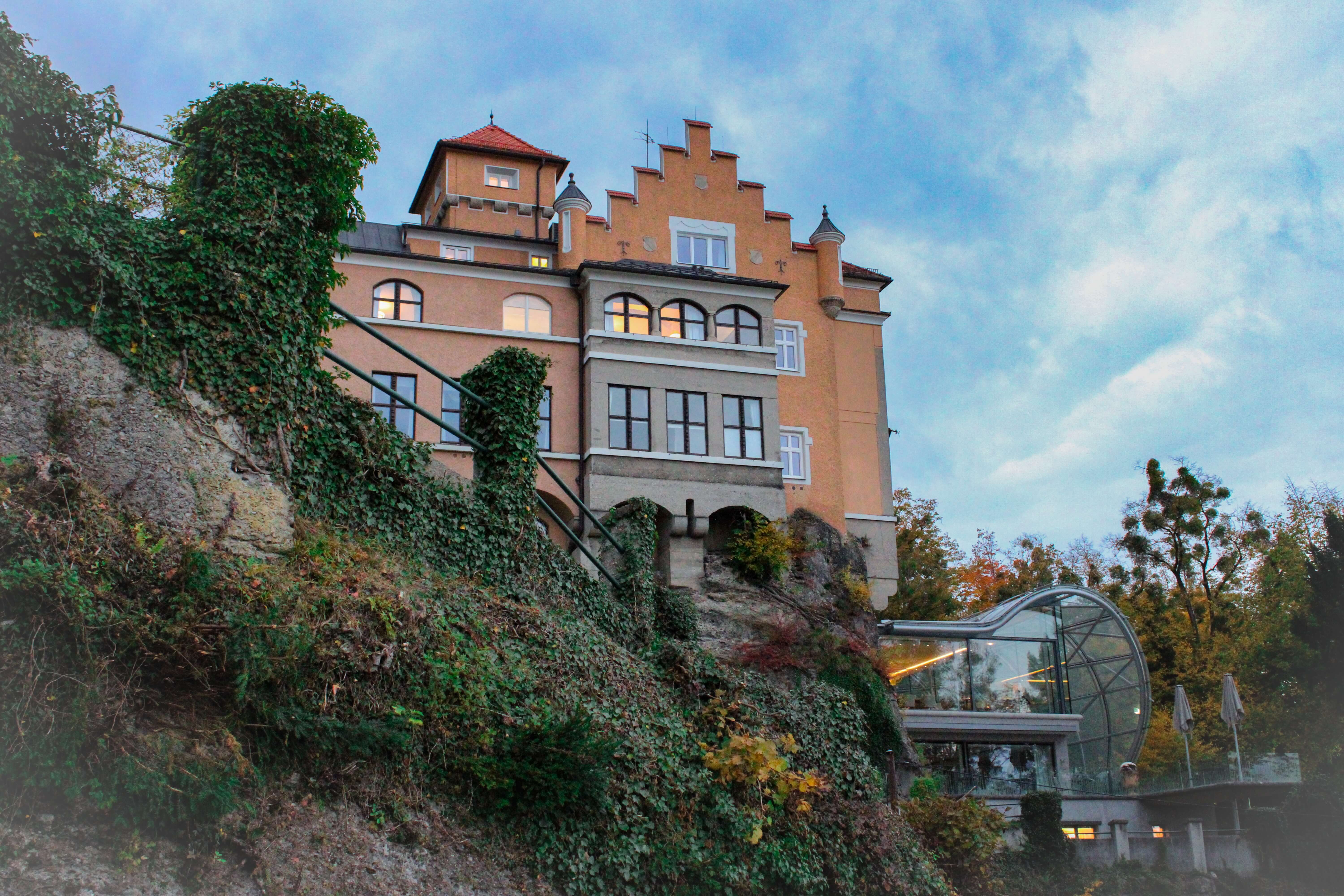 Hotel on a hill
